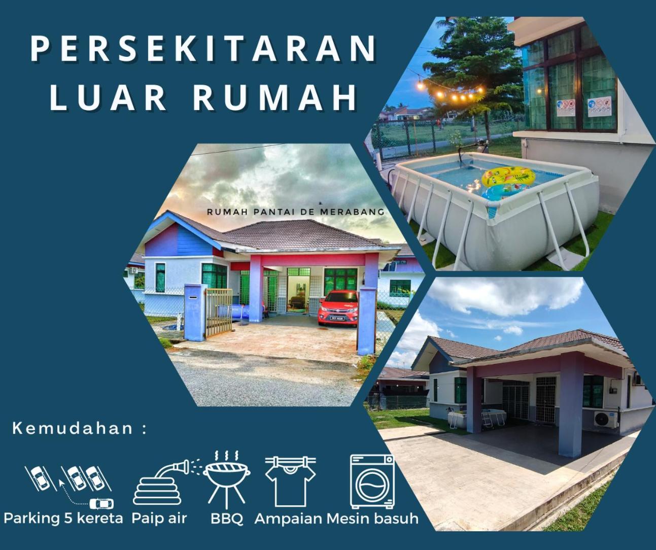 Rumah Pantai De Merabang 바촉 외부 사진